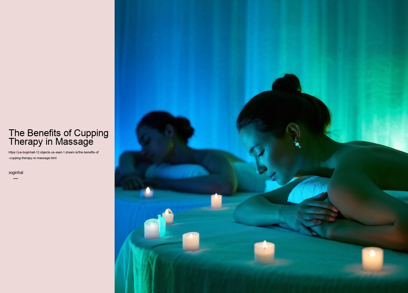 The Benefits of Cupping Therapy in Massage